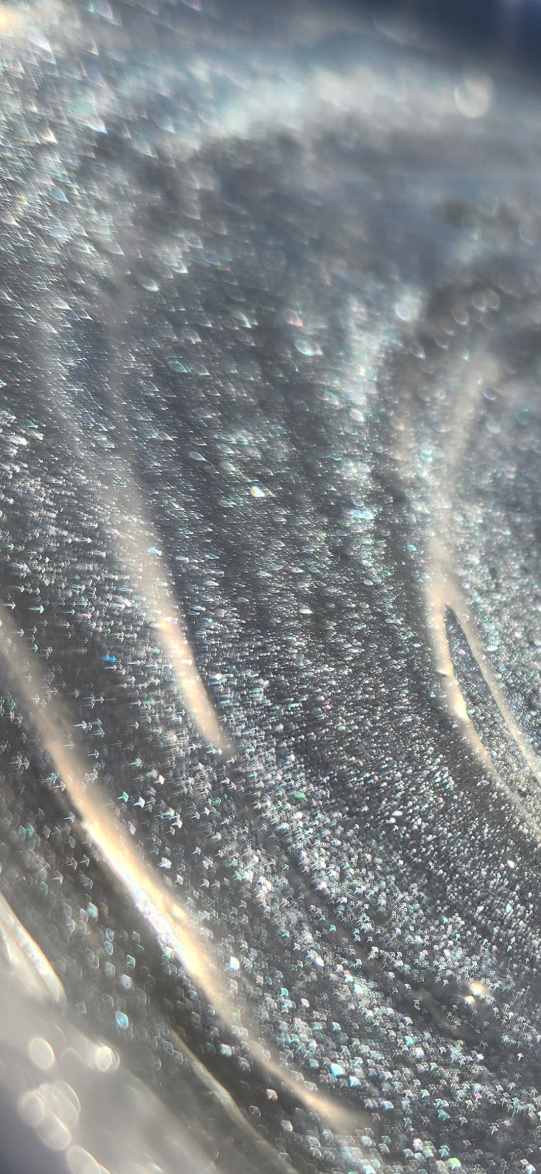 Angelic lip gloss (shimmering silver lip gloss)