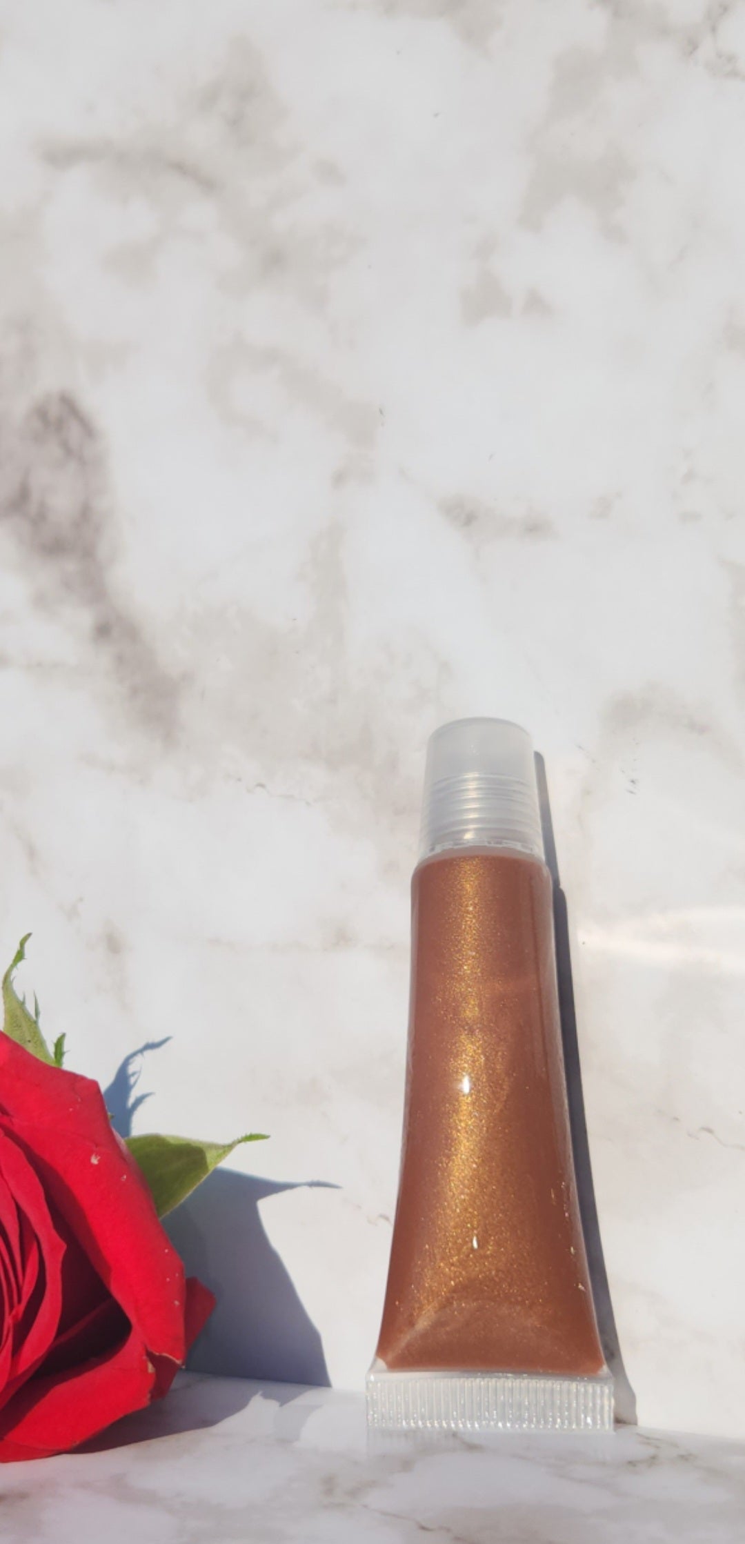 My Help lip gloss (Sheer brown lip gloss)