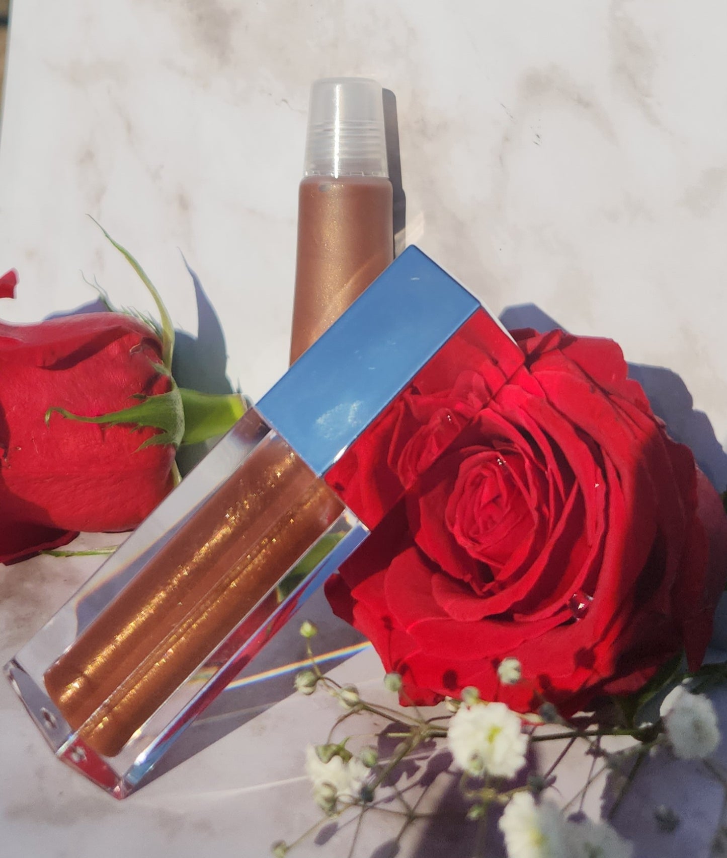 My Help lip gloss (Sheer brown lip gloss)