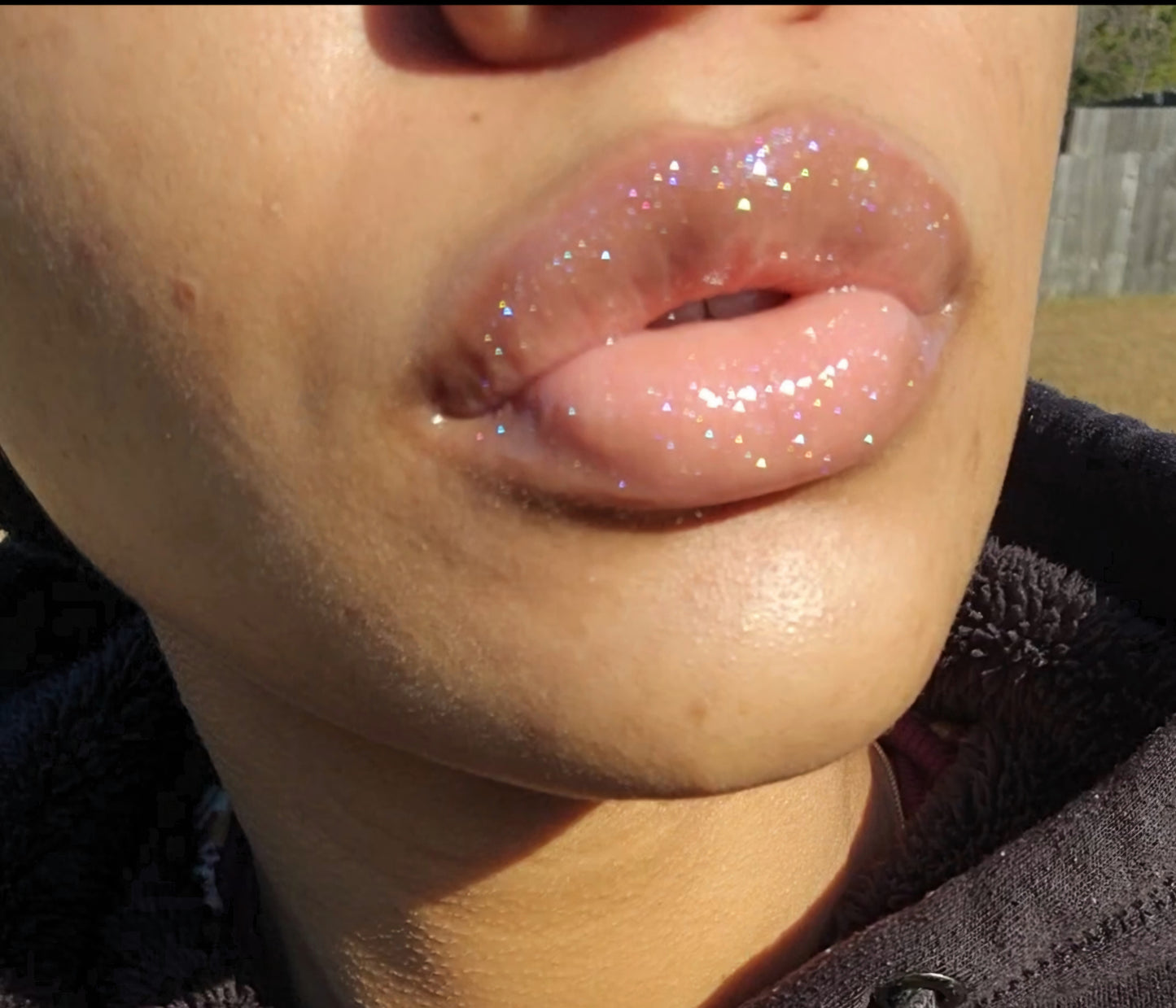 Elohim (sheer shimmering pearl lip gloss) White tube