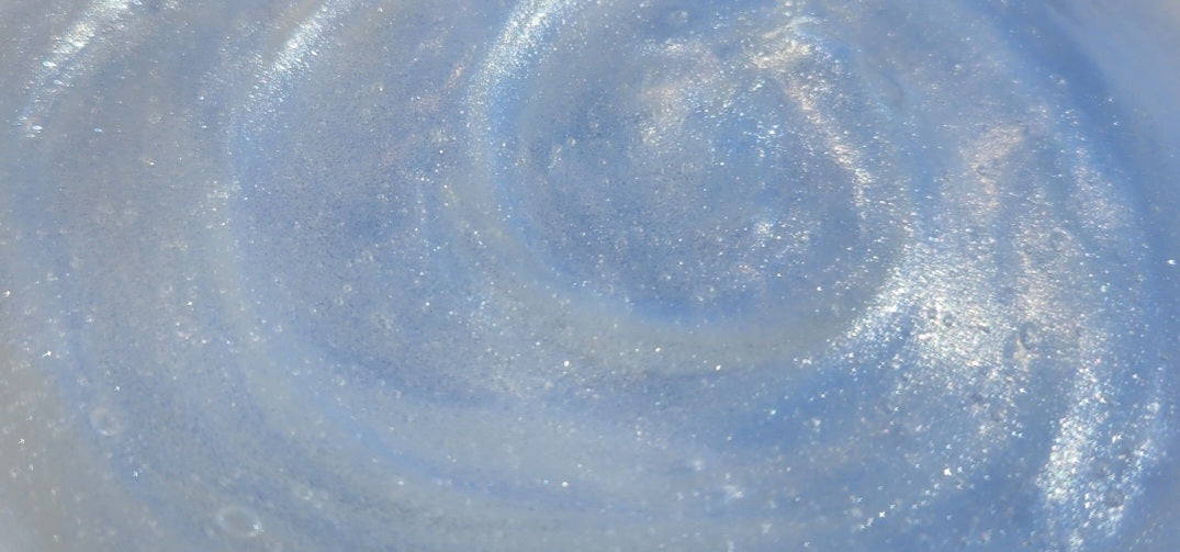 Angelic lip gloss (shimmering silver lip gloss)