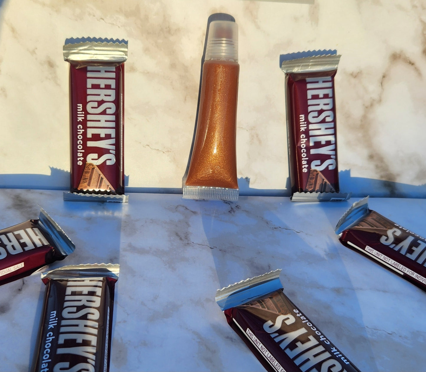 My Help lip gloss (Sheer brown lip gloss)