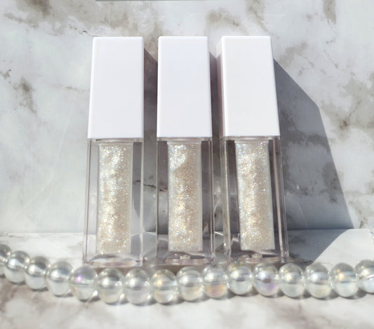 Elohim (sheer shimmering pearl lip gloss) White tube