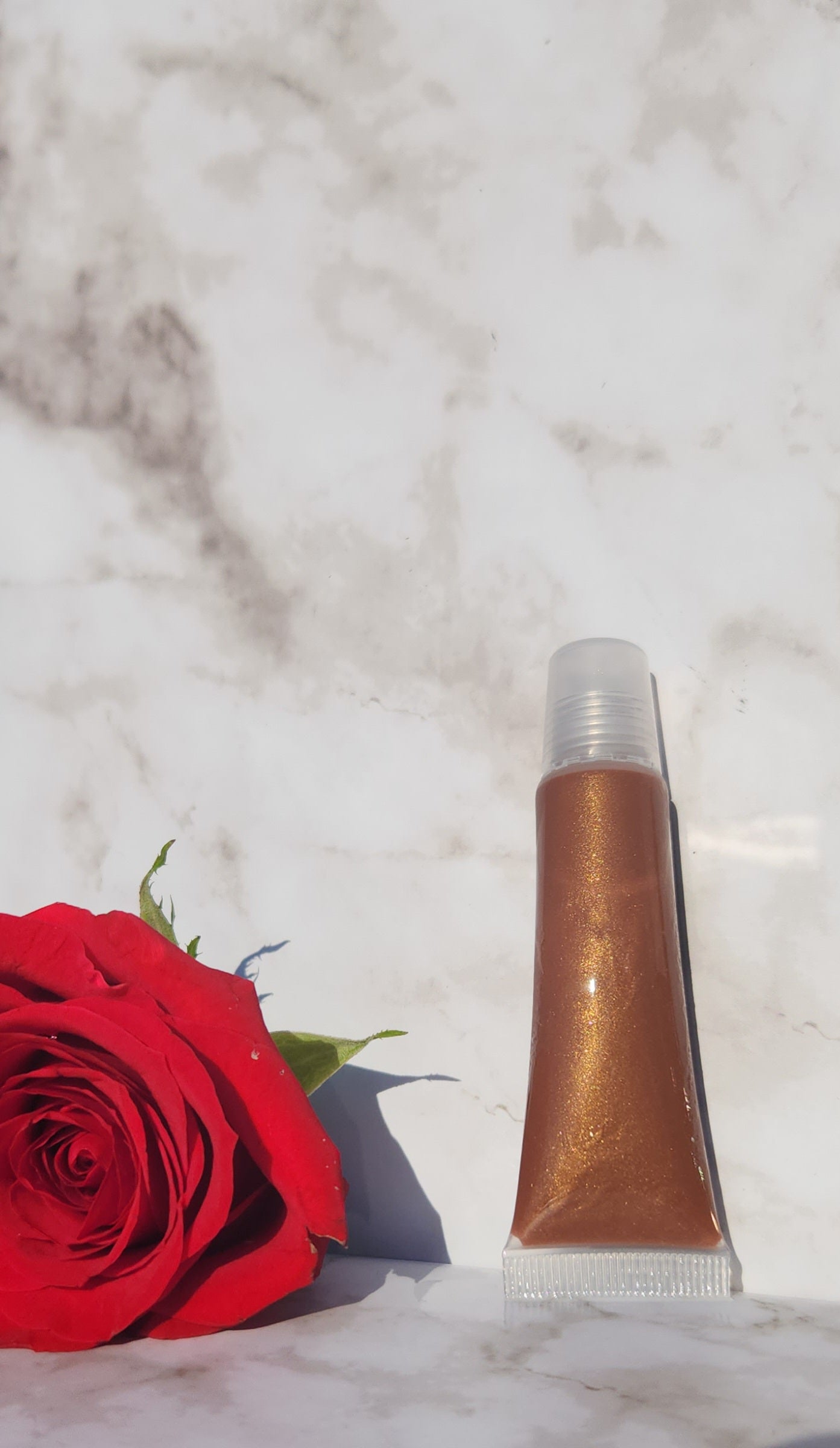 My Help lip gloss (Sheer brown lip gloss)