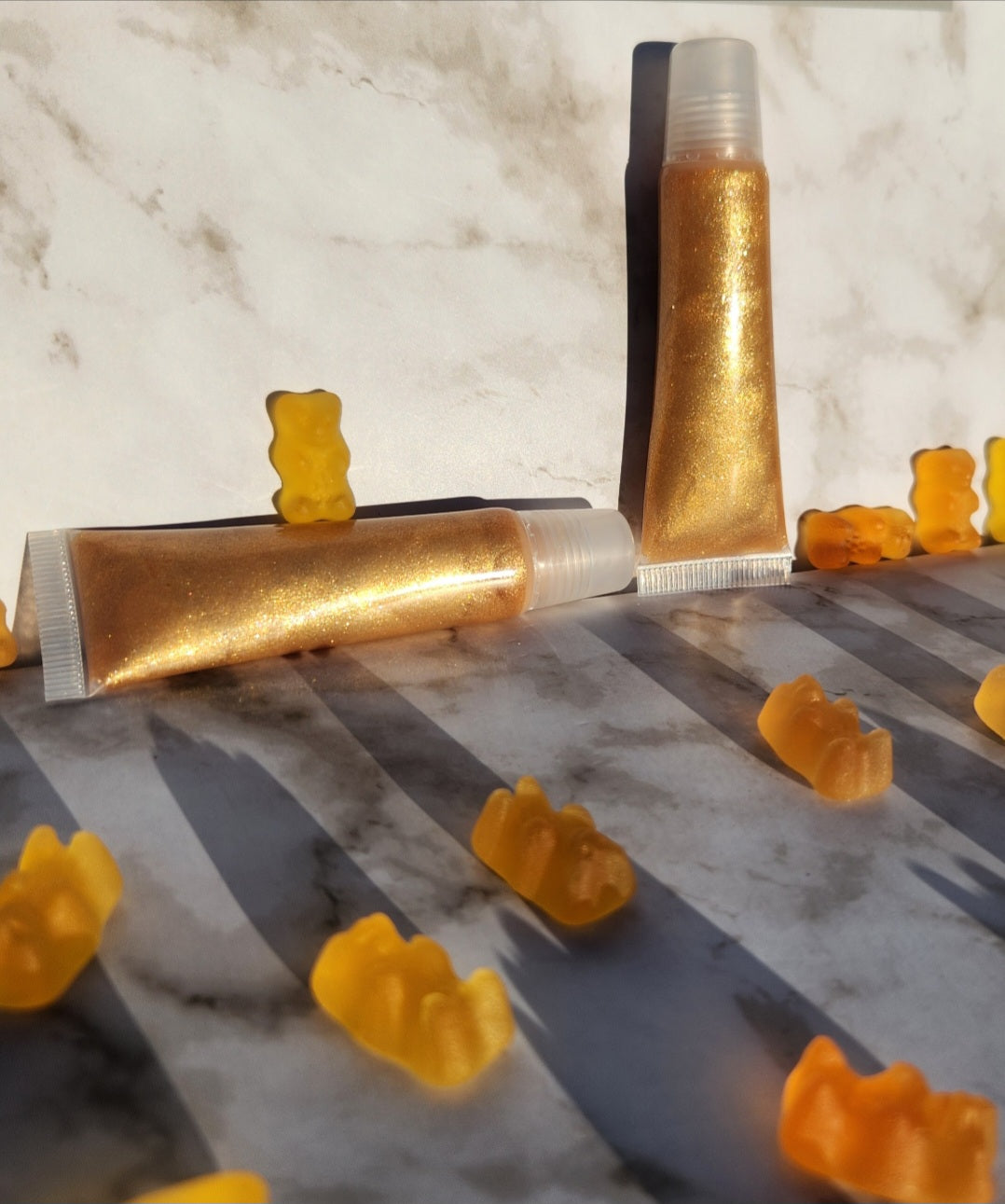 Godly (Gold) shimmering lip gloss